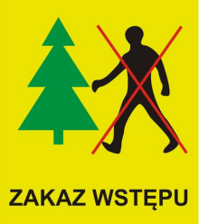 Dotyczy czasowego zamknięcia dróg leśnych nr 32 na terenie leśnictwa Gaboń
